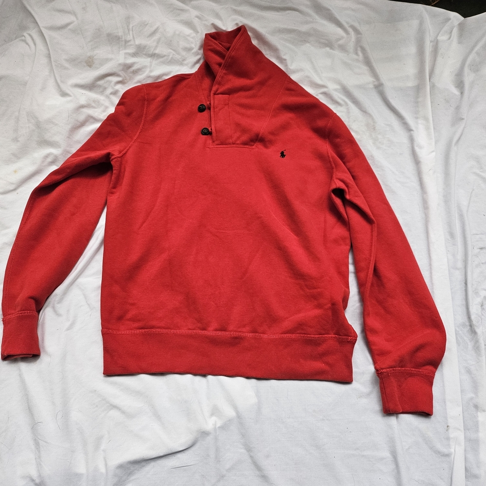 Ralph Lauren Red Turtleneck Sweater for Men